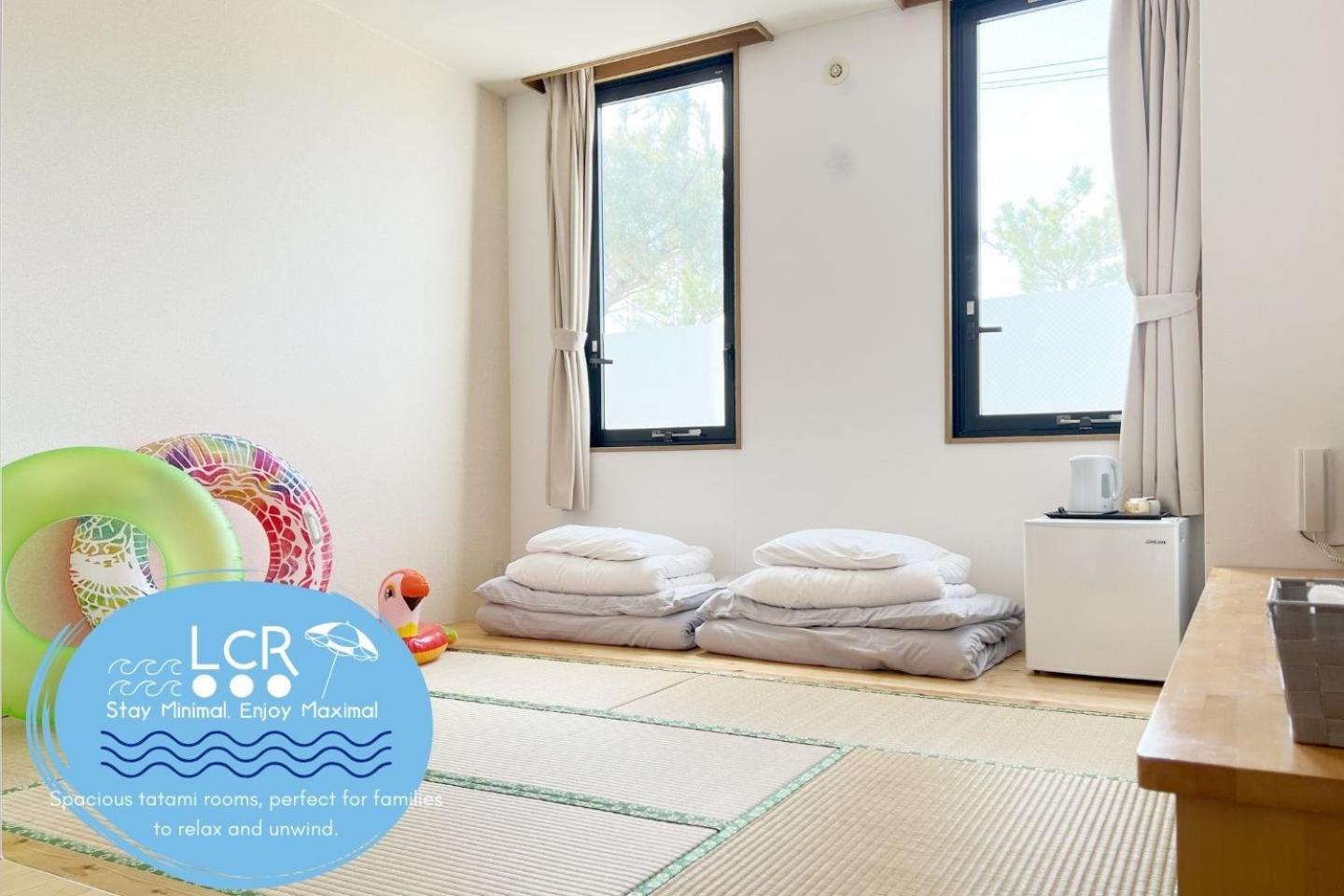 Low Cost Resort Manza Beach （旧：北海荘） Onna Luaran gambar