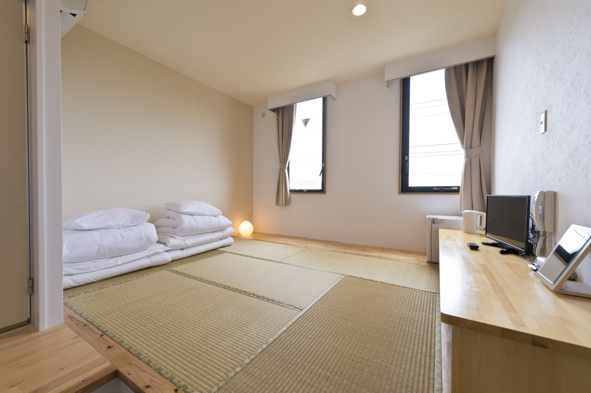 Low Cost Resort Manza Beach （旧：北海荘） Onna Luaran gambar